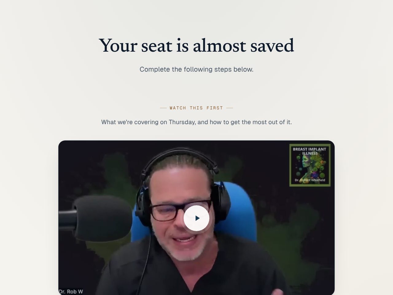 Thank-you page preview